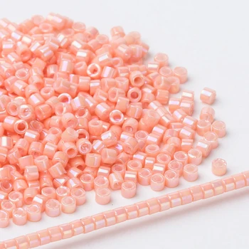 Taidian Japonské Miyuki Delica Beads 11/0 Neprůhledné Barvy Bohemia Styl Pro Ženy, náramek Diy Ručně vyráběné Šperky 1.6*1.3 mm
