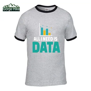 Data Science Šéf Tričko Ideální Dárek Pro Počítačové Muži Krátké Rukávy Geek nebo Data Trička Košile Vědy související lidí Tričko