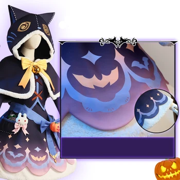 VEVEFHUANG Kосплей Hru Princezna Připojit! Re:Dive Hikawa Kyoka Cosplay Kostým Halloween Jednotná Krásné Lolita Šaty Xmas Party