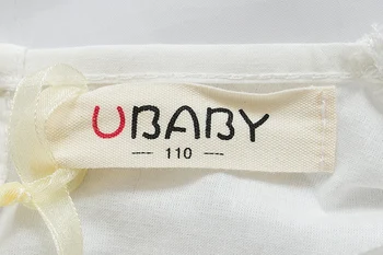 Bavlny Dítě Dívka Šaty Dětské 2020 Letní Roztomilé Vyšívané Dětské Oblečení Bílá Princezna Korean Bavlněné Tenké Šaty Pro Věk 3-10