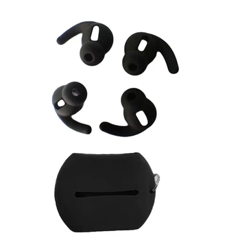 AM05-Silikonový In-Ear Headset Kryt pro Xiaomi Airdots Pro 2 Vzduch 2S TWS In-ear Bezdrátová Sluchátka Případě Eartips Háček S Houbou