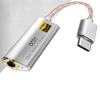 Přenosné pro iBasso Sluchátkový Zesilovač Adaptér DC01 DC02 USB PŘEVODNÍK pro Android Telefon, PC Tablety 2,5 mm/3,5 mm hi-fi Najme Adaptér