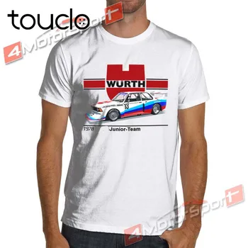 Módní německý automobilový fanoušci Týmu Klasických Závodech Měkké Bavlny T-Shirt 1978 320 E21 Gr.5 DTM tričko