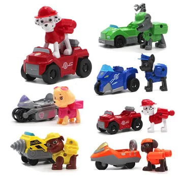 Paw patrol psí hračky anime záchranný vůz deformace akční model Paw patrol psí hračky, hračka, auto, děti, narozeniny, Vánoční dárek