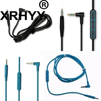 XRHYY Náhradní Audio Kabel Inline Mic/Dálkové Ovládání Šňůra Pro Bose QC 25/35/QC25/QC35 Bose Oe2/oe2i/AE2 Sluchátka