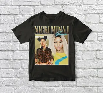 Nicki Minaj Tričko, 90s Styl, Vintage Košile, Hypebeast, Módní Muži, Unisex Tričko