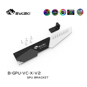 Bykski B-GPU-VC-V2 VGA Akryl Podpora Grafické Karty Držák GPU Držák Společník Podpora RGB Osvětlení 5V 3PIN 12V 4PIN Symphony