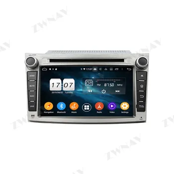 ZWNAV Android 10 4+64GB Vestavěné DSP Auto DVD Přehrávač multimediální Rádio Pro Subaru Legacy Outback 2009-GPS Navigace Rádio