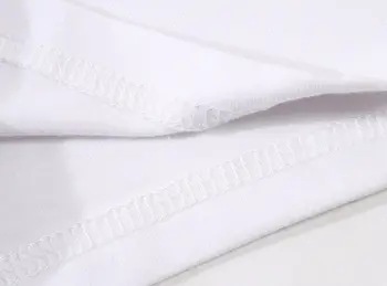 Parodie Letní Tričko Lebka Nadrozměrné T Shirt White Print Top Šťastný Barevné T-shirt Sketch Ženské Hříčka Ženy Abstraktní Tričko