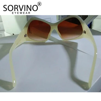 SORVINOVÁ Desinger Nadrozměrných Nepravidelné sluneční Brýle 2020 Ženy Retro 90. let Lady Cool Bicolor Pilotní Sluneční Brýle Velký Štít Odstíny SP149