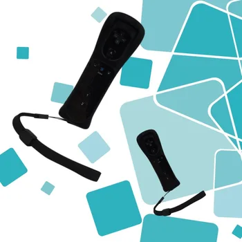 Bezdrátové Dálkové Ovládání Pro Wii Motion Plus Gamepad S Silikonové Pouzdro Snímače Pohybu 2018