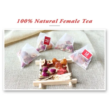100 % Přírodní Vyhraje Města Děloze Čaj Pro Ženy 10 Čajových Sáčků Bylinný Čaj Podporuje Ženské Systém Bez Kofeinu Velkoobchod