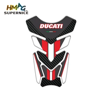 Motorku Pro Ducati Nálepka Univerzální Pouzdro Protector Racing Sticker Gel Topný Olej Tank Pad Rybí Kost Uhlíkových Vláken