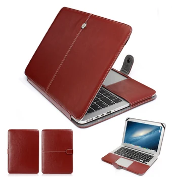 Pro Mac 13 Air A1369 A1466 Módní PU Kůže, Notebook Pouzdro Pro Apple Macbook Air Retina Dotykový Panel 11 12 13 15 16 inchs A2179