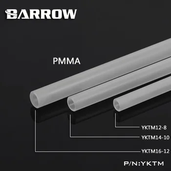 Barrow YK12/14/16, Vysoce kvalitní PMMA 500 mm 8*12 mm/10*14mm/12*16 mm vodní chlazení trubice / potrubí chladicí vody systému použít.