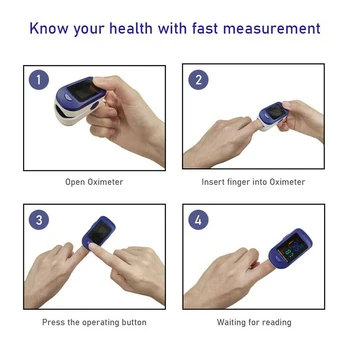 Přenosný Zdraví test PR a SOP2 oximetro de dedo OLED Displej Prstu Oximeter Kyslíku v Krvi, Puls Oximetor