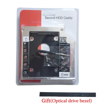 9.5 MM 2nd HD HDD SSD Pevný Disk Caddy Pro MSI GT72VR GE72VR GP72VR GL62 GL72 6QD MS-1796(Dárek Optický disk bezel)