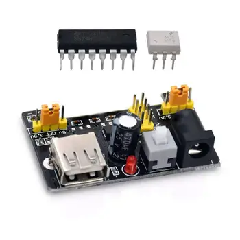 Komponenty elektroniky Základní Starter Kit s 830 Tie-body Prkénko Kabel Rezistor, Kondenzátor, LED Potenciometr Box Balení