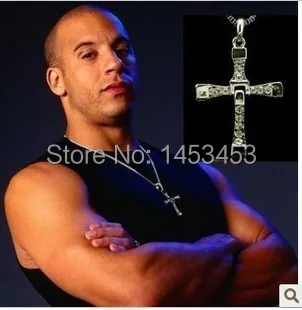 Rychle a zběsile 7 Fast & Furious Kříž Náhrdelník Dominic Toretto řetízek