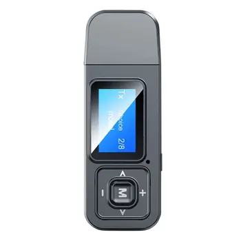 5 v 1 LCD Displej Bluetooth Bezdrátový Adaptér 35EA