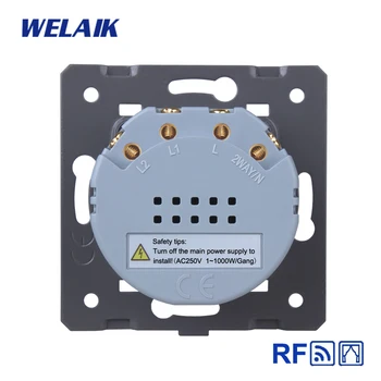 WELAIK EU RF Žaluzie-Zeď Touch-Spínač Dálkové ovládání Opony-dotykový spínač-DIY Díly-AC250V A923CL