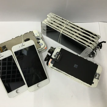 Původní Dobré Displeje Repasované LCD Pro iPhone 6 6s 7 Plus 5S SE v Černé, Bílé Dotykové Obrazovky Výměna Sestavy s Nářadím