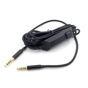 3,5 mm Nahrazuje Audio Kabel pro Logitech G233 G433 G PRO X Gaming Headset Sluchátka Příslušenství