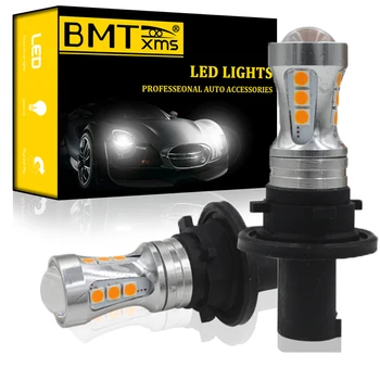 BMTxms Vozidla směrová Světla Canbus PH24WY SPH24 LED Auto Osvětlení Bílá Amber Pro Audi, Cadillac, GMC, Lincoln Saab Světlé