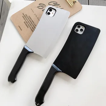 Vtipné Kuchyňské nože Telefon Pouzdro Pro OPPO A72 5G A92S R7S R9 R11 Plus R15X R17 Realme 6 Pro XT Luxusní 3D Silikonové Měkké Kryt Případech