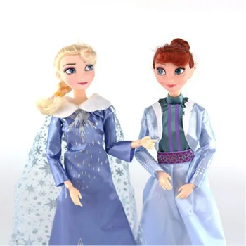 Nové Zmrazené 2 Elsa Anna Olaf Princezna 30cm Obrázek Hračky Model Panenky Dárek Dárek pro Děti