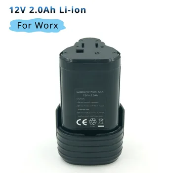12V 2000mAH Lithium Dobíjecí baterie pro rockwell pro Worx Power Tools WU151 WU127 WU128 WU679 vrtací kladivo WX6777 WX3827
