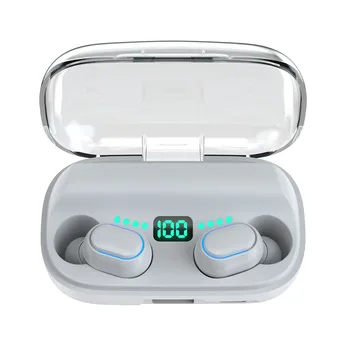 T11 TWS Vodotěsný Bluetooth 5.0 Bezdrátový Headset Sluchátka 9D Stereo In-ear Mini Sluchátka Bezdrátová Bluetooth Sluchátka s Mikrofonem